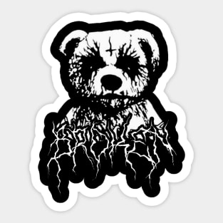 Broken Teddy Bear Sticker